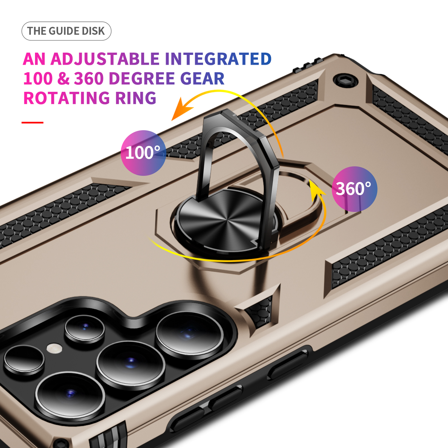 Samsung S25 Ultra Case - Gold