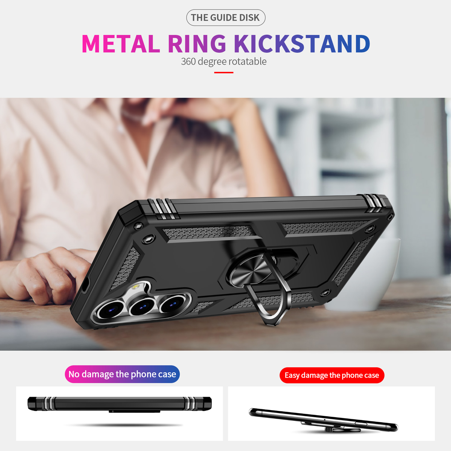 Samsung S25 Plus Case - Black