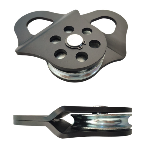 Snatch Block Pulley 6 Ton Load Capacity for Towing and Lifting