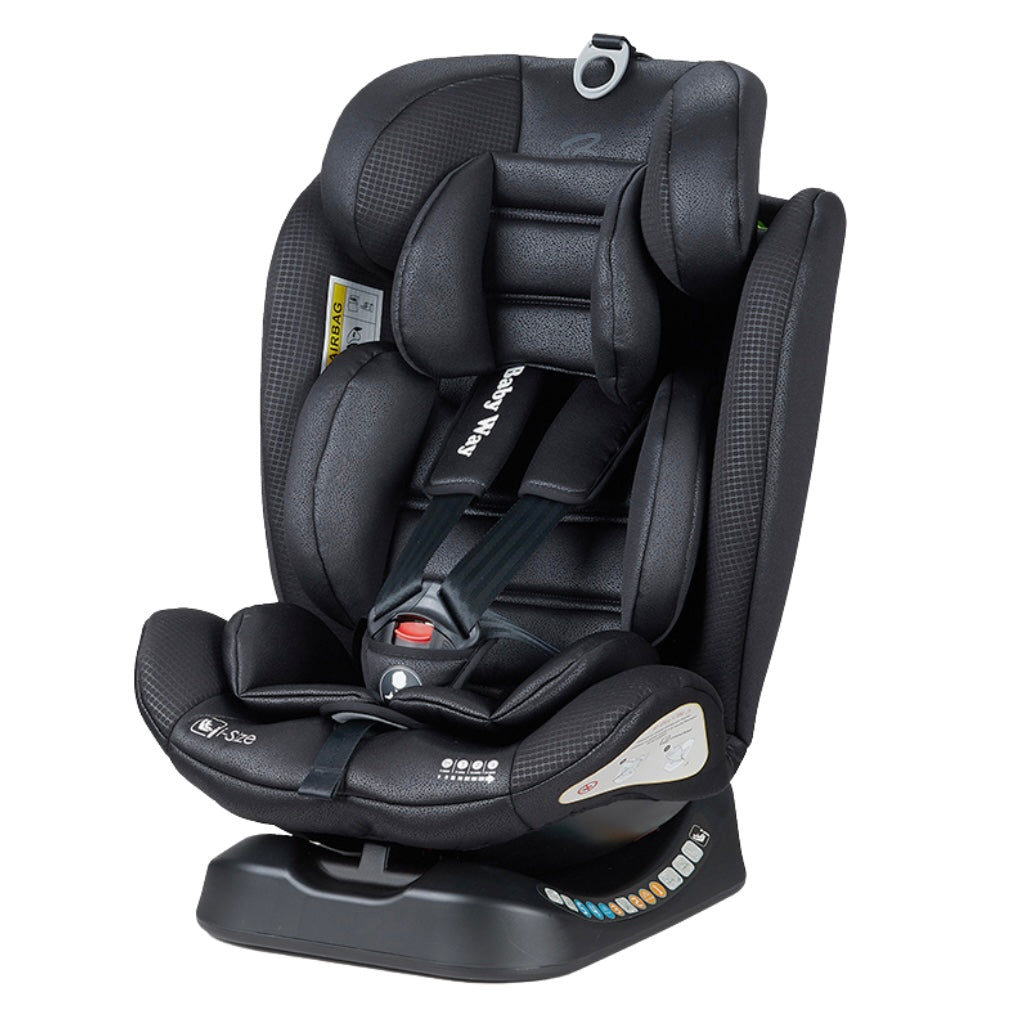 Preorder - GrowSwitch iSize Convertible Car Seat for 0-12 years - BLACK