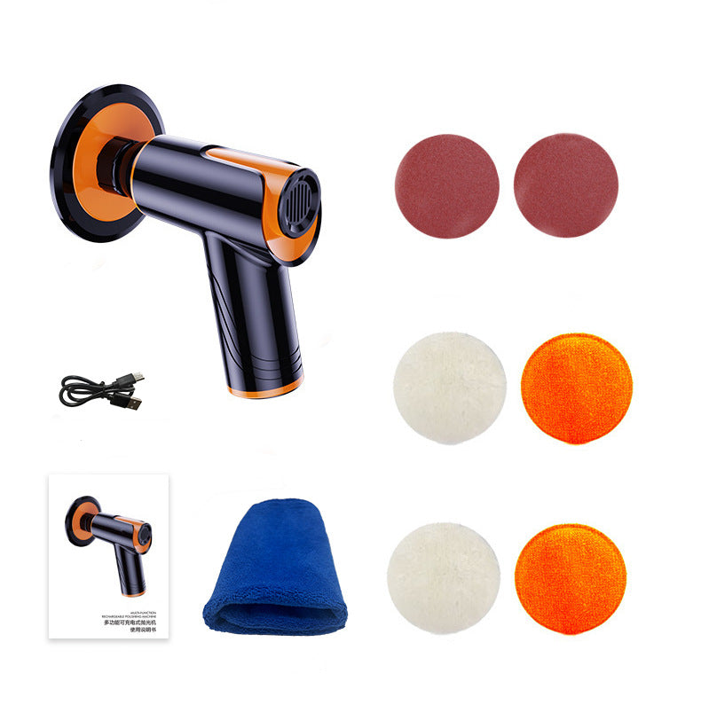 Mini Car Polisher Machine Wireless Waxer