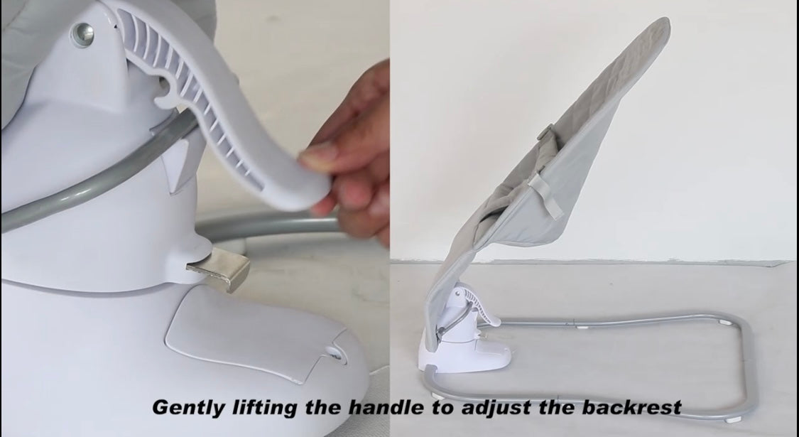 The Muve Electric Swinging Bouncer with Melodies and Recline