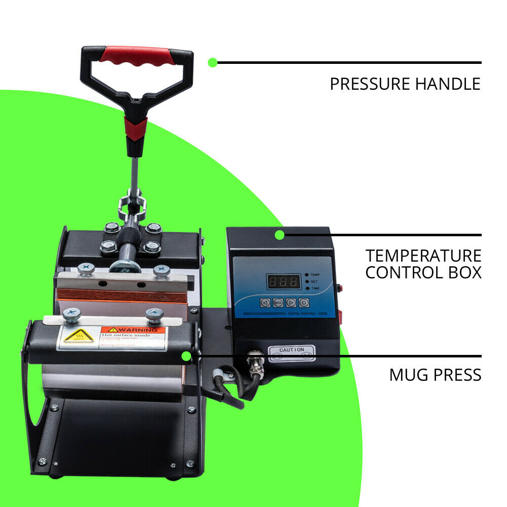 Mug Heat Press Transfer Machine for Coffee Cup Latte