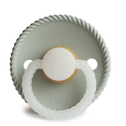 Frigg - Latex Rope Pacifier Twin Pack | Glow in The Dark