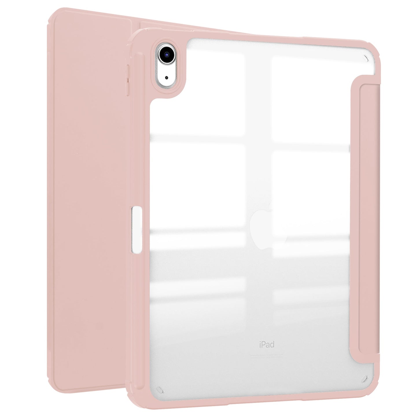 iPad 10.9" Case (10th Gen 2022), Pad 11 (A16 2025) Clear Pen Slot Holder Case Cover