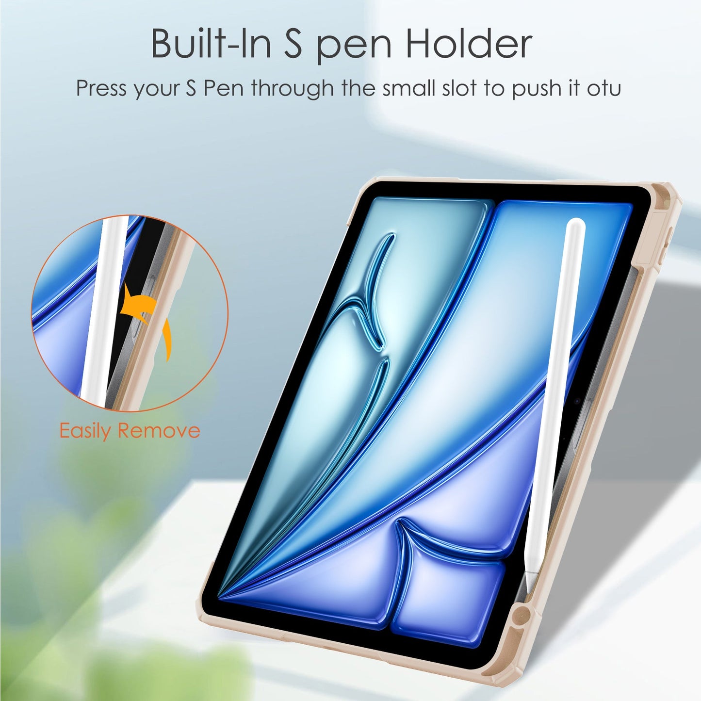 iPad Air 11 M2 (2024), M3 (2025) Case