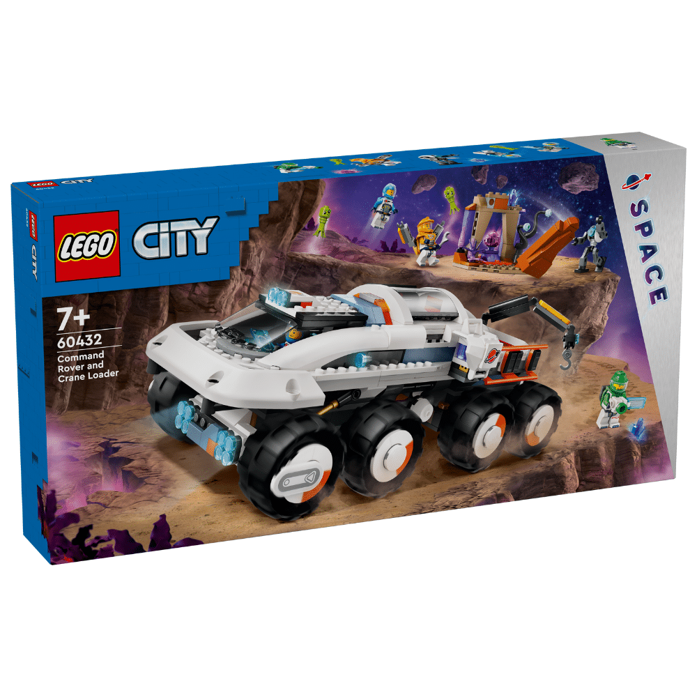 LEGO CITY: Command Rover and Crane Loader Toy (60432)