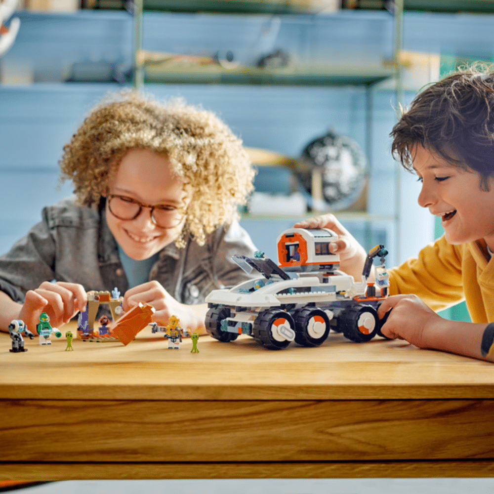 LEGO CITY: Command Rover and Crane Loader Toy (60432)