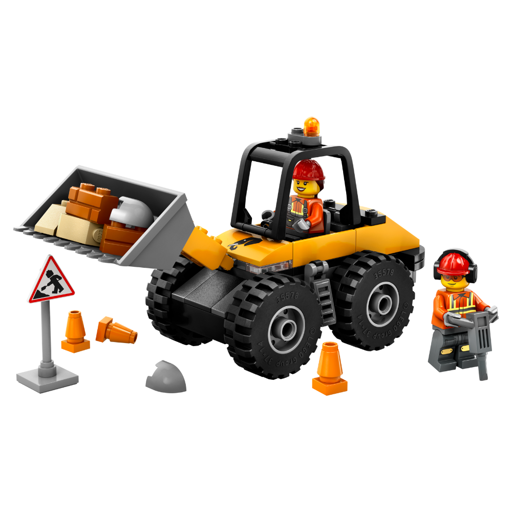 LEGO CITY: Yellow Construction Wheel Loader (60450)