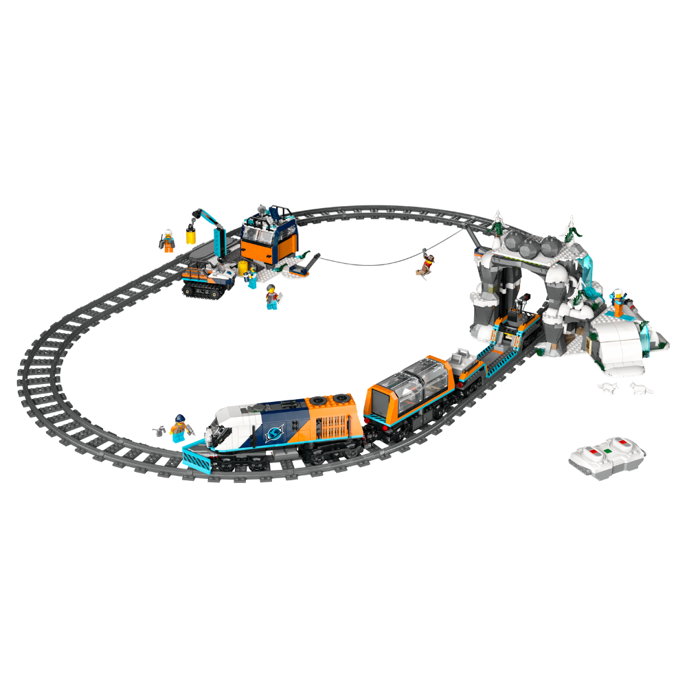 LEGO CITY: Explorers Arctic Polar Express Train (60470)