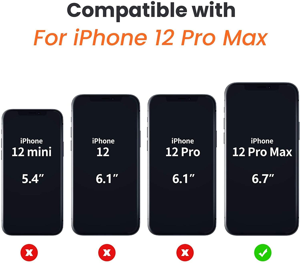 iPhone 12 PRO MAX Lens Camera Tempered Glass Protector - salelink.co.nz