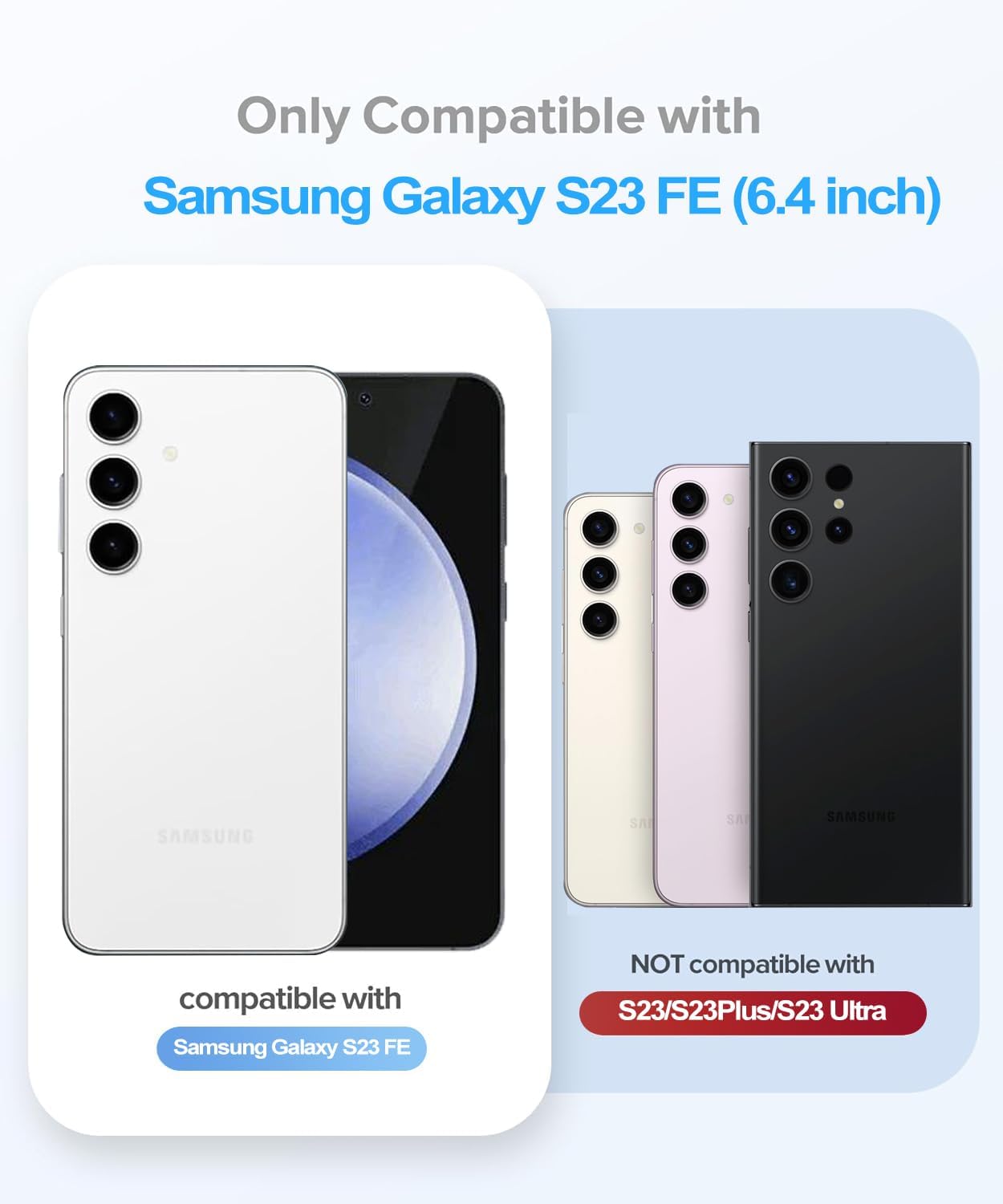 Samsung S23 FE Case Card