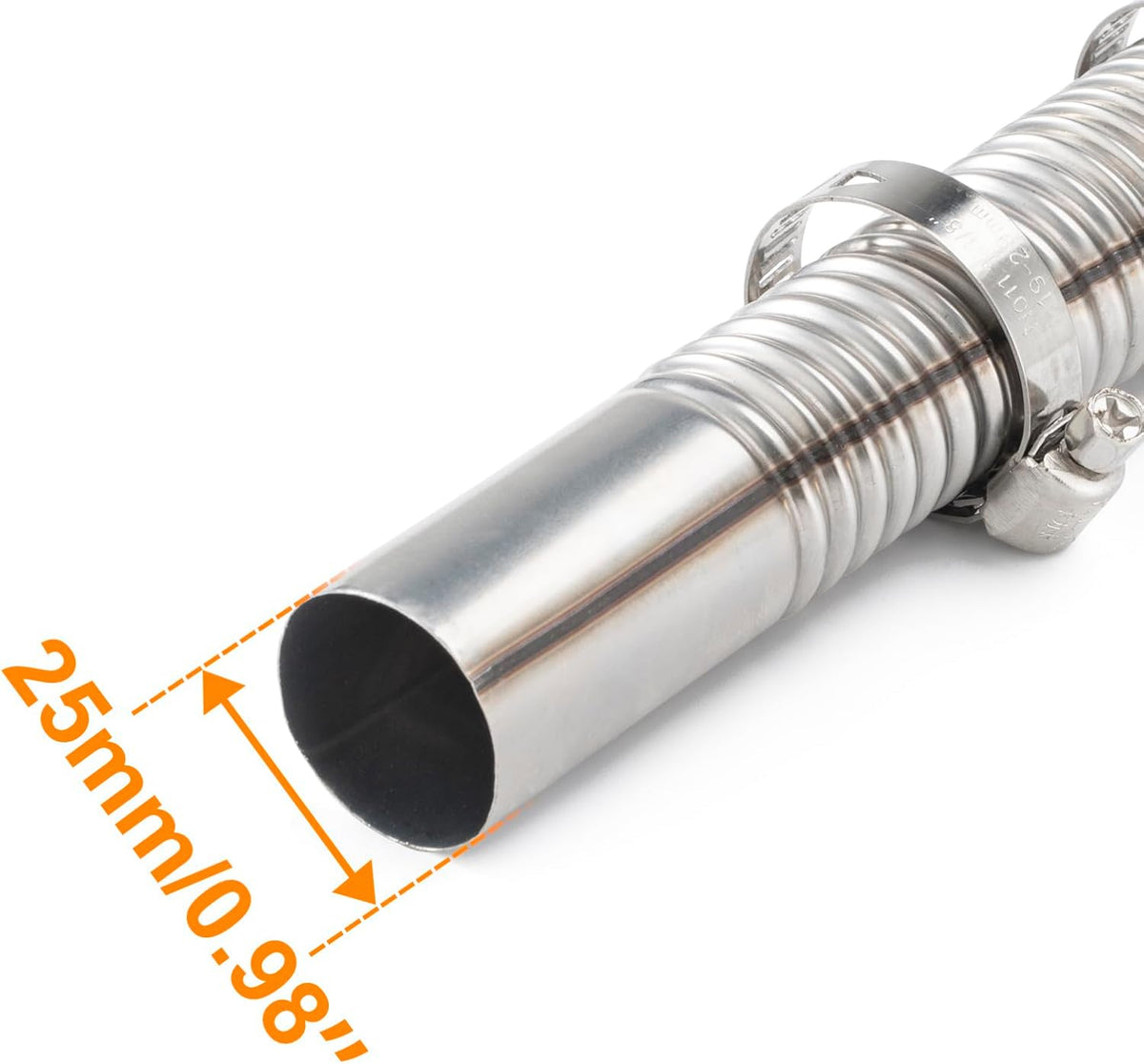 250cm Air Diesel Parking Heater Stainless Steel Exhaust Pipe Tube Gas