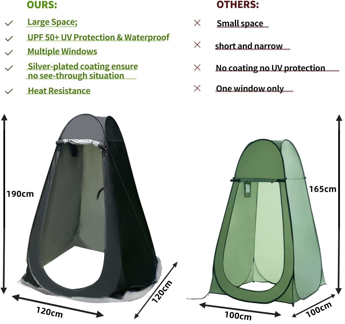 Camping Shower Tent