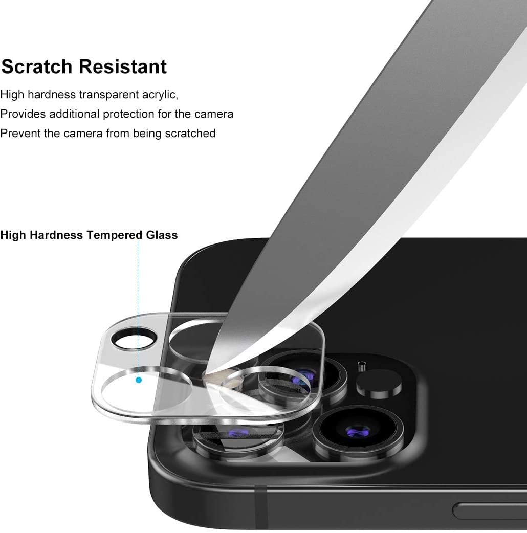 iPhone 12 PRO MAX Lens Camera Tempered Glass Protector