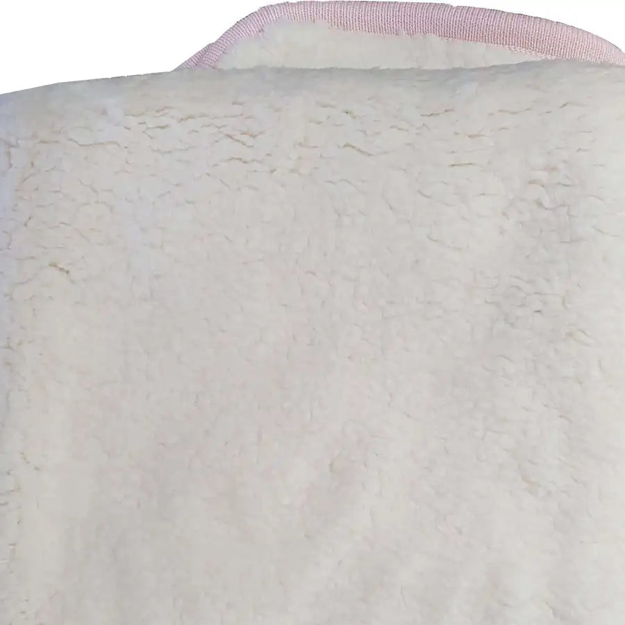 Sleep Tight Cable Knit and Wool Blanket GREY - Babyonline