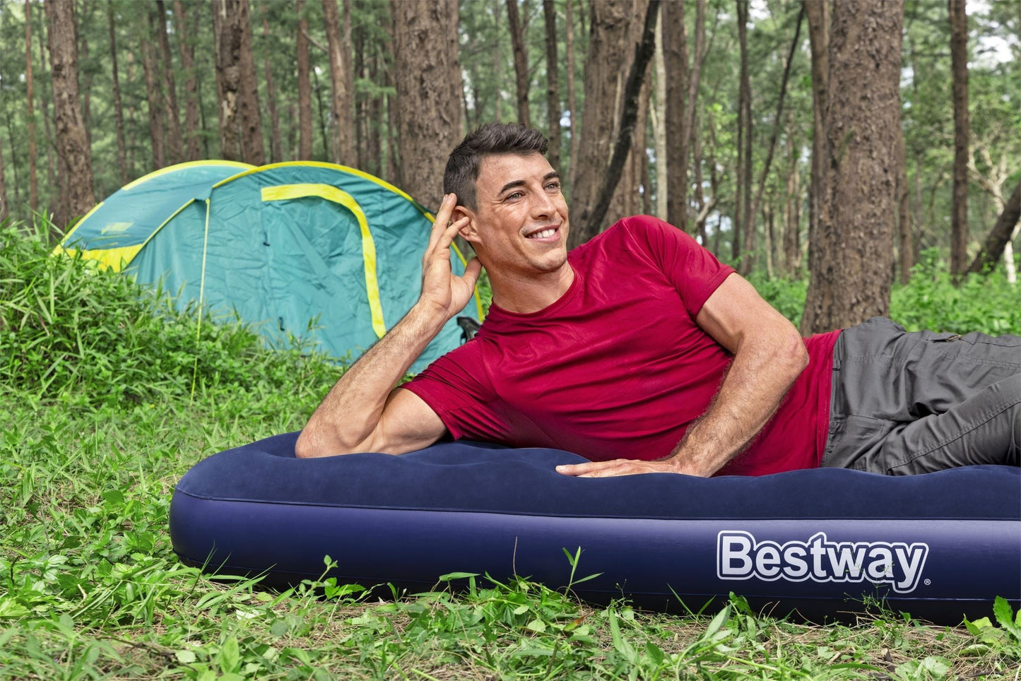 Bestway Air Mattress Twin 1.88m x 99cm x 22cm