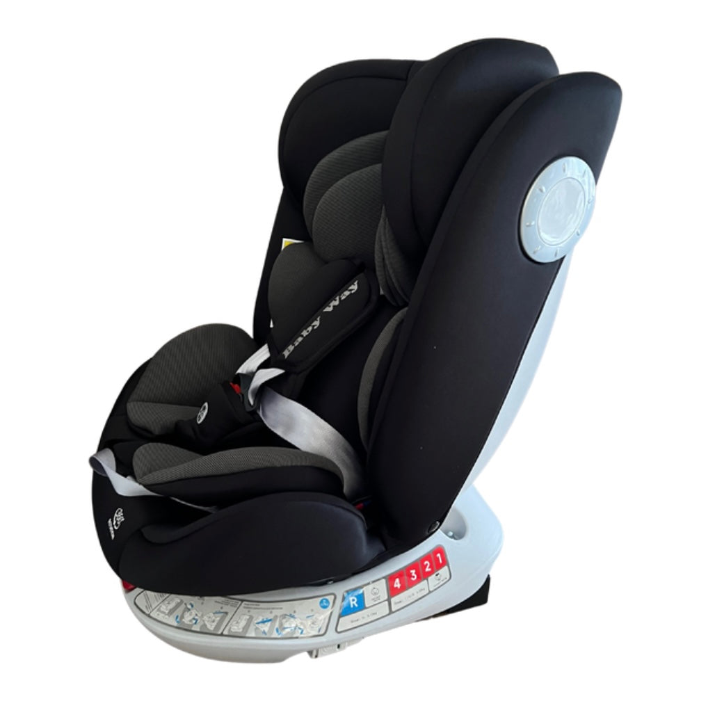 The Slim: 360 Rotation Convertible Car Seat with Double Head & Neck Support