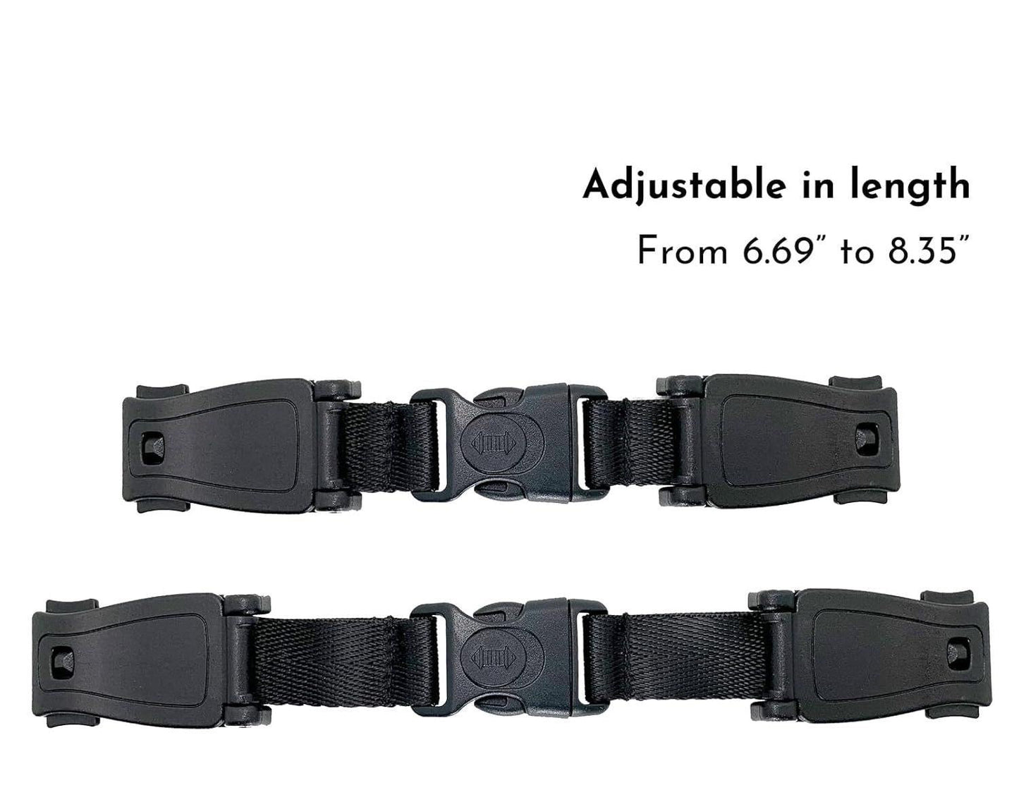 Universal Chest Clip Safety Harness Buckle for Baby Car Seats, Strollers & High Chairs