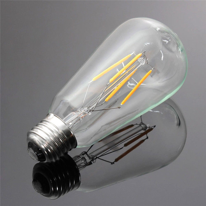 E27 LED Bulb 4W Glass - salelink.co.nz