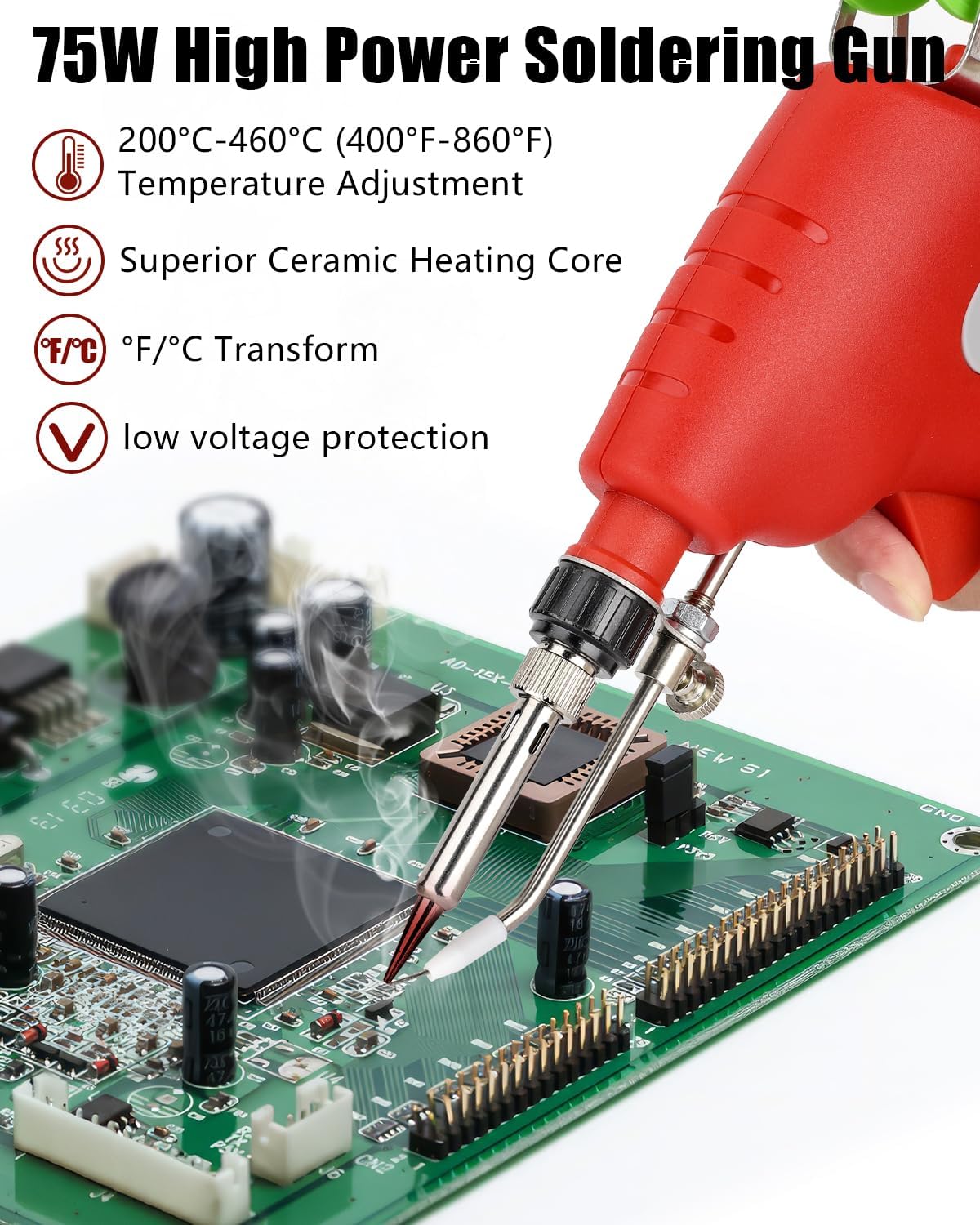 Soldering Welding Welder Iron for Milwaukee 18V Battery