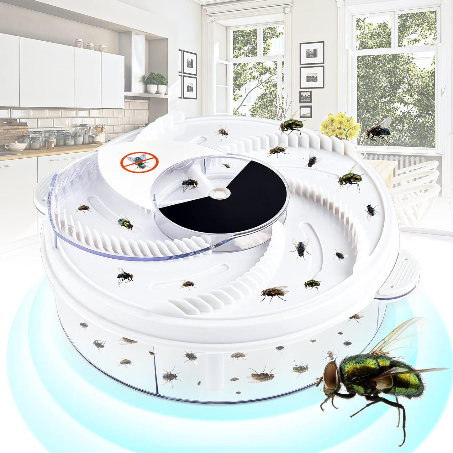 Fly Trap Electric Device with Trapping Food USB Cable Insect Killer