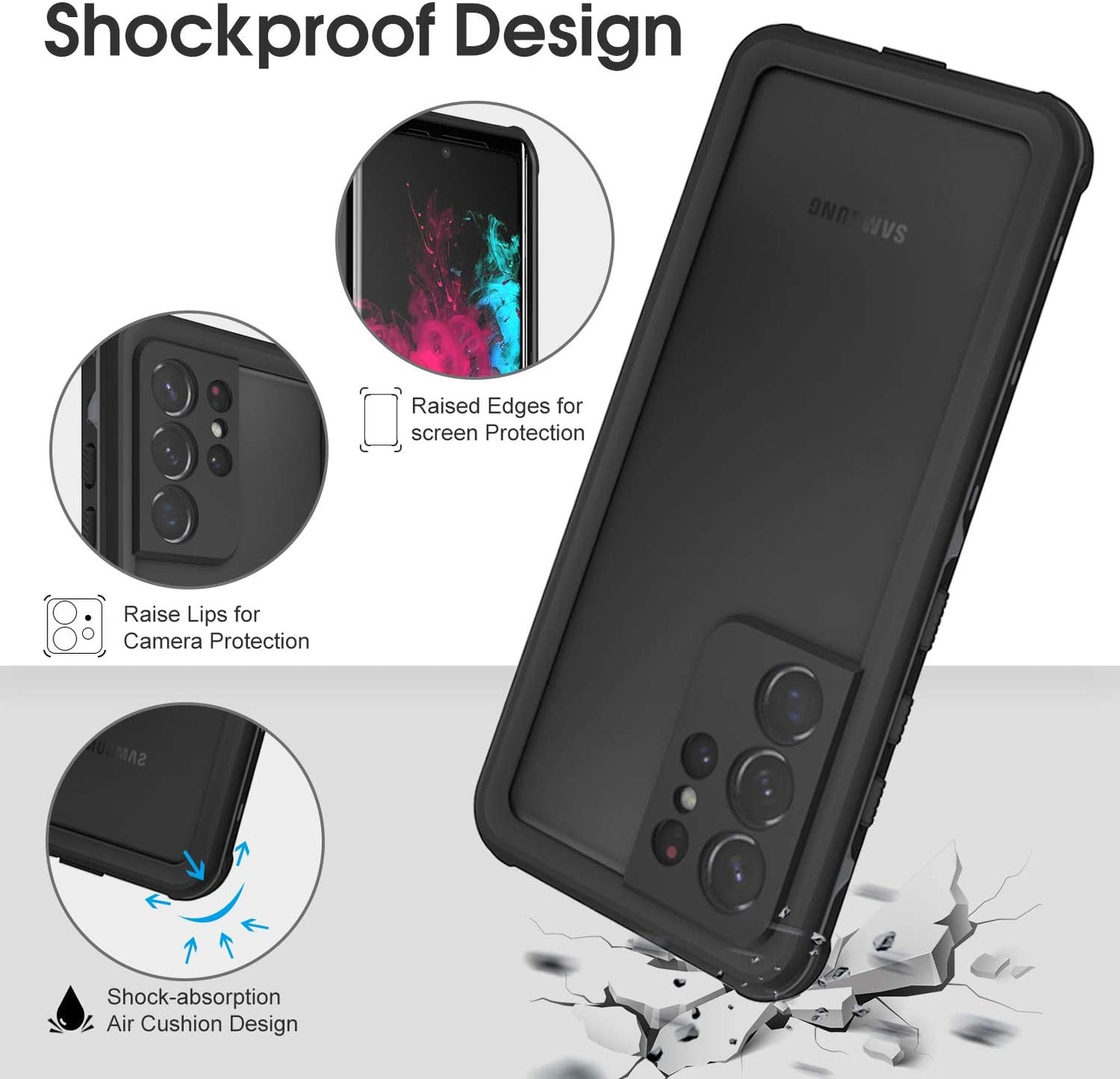 Samsung S21 ULTRA Waterproof Case
