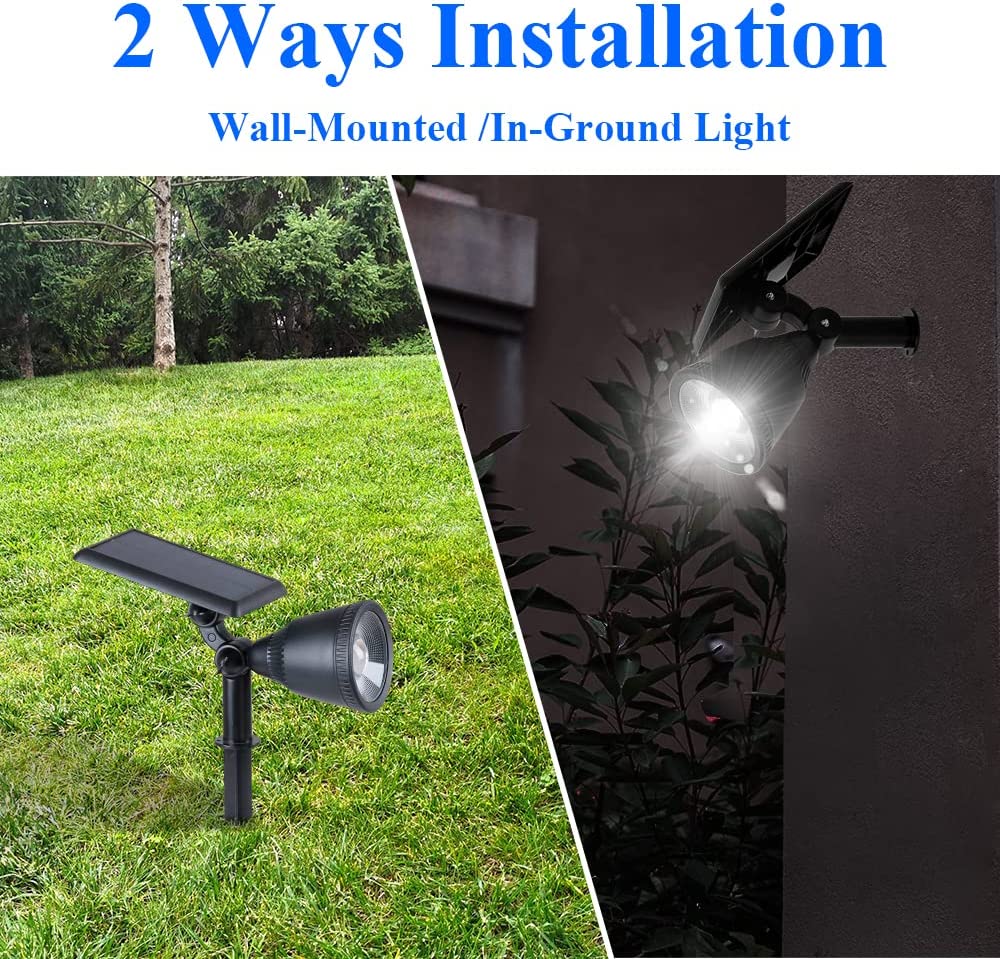 Solar Landscape Light Super Focusing IP65 Waterproof Outdoor