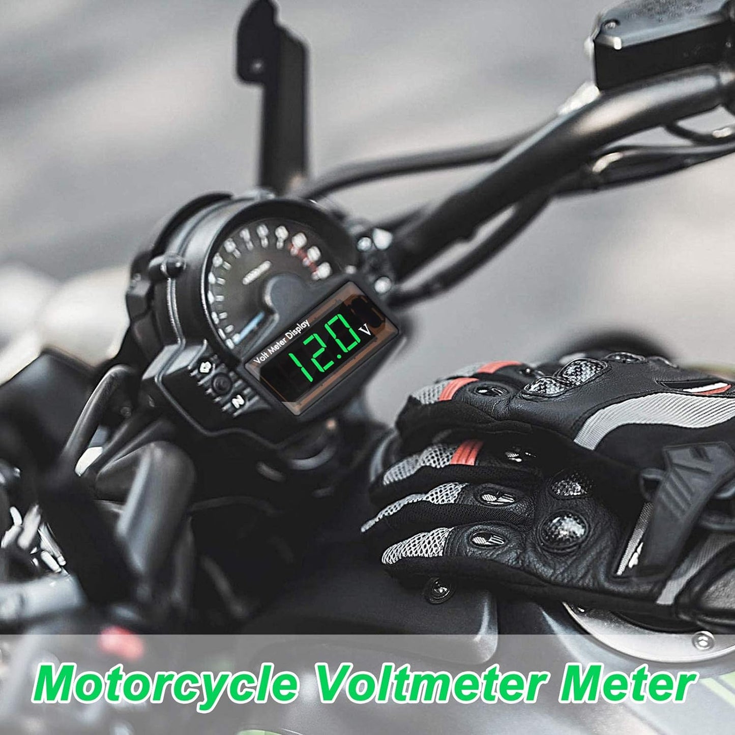 DC 12V LED Digital Monitor Volt Meter Display Battery Gauge Voltage Caravan/Car