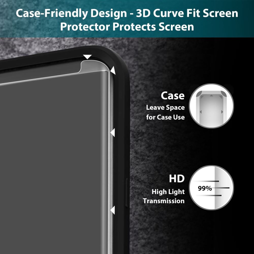 Samsung S8 Plus Tempered Glass Screen Protector