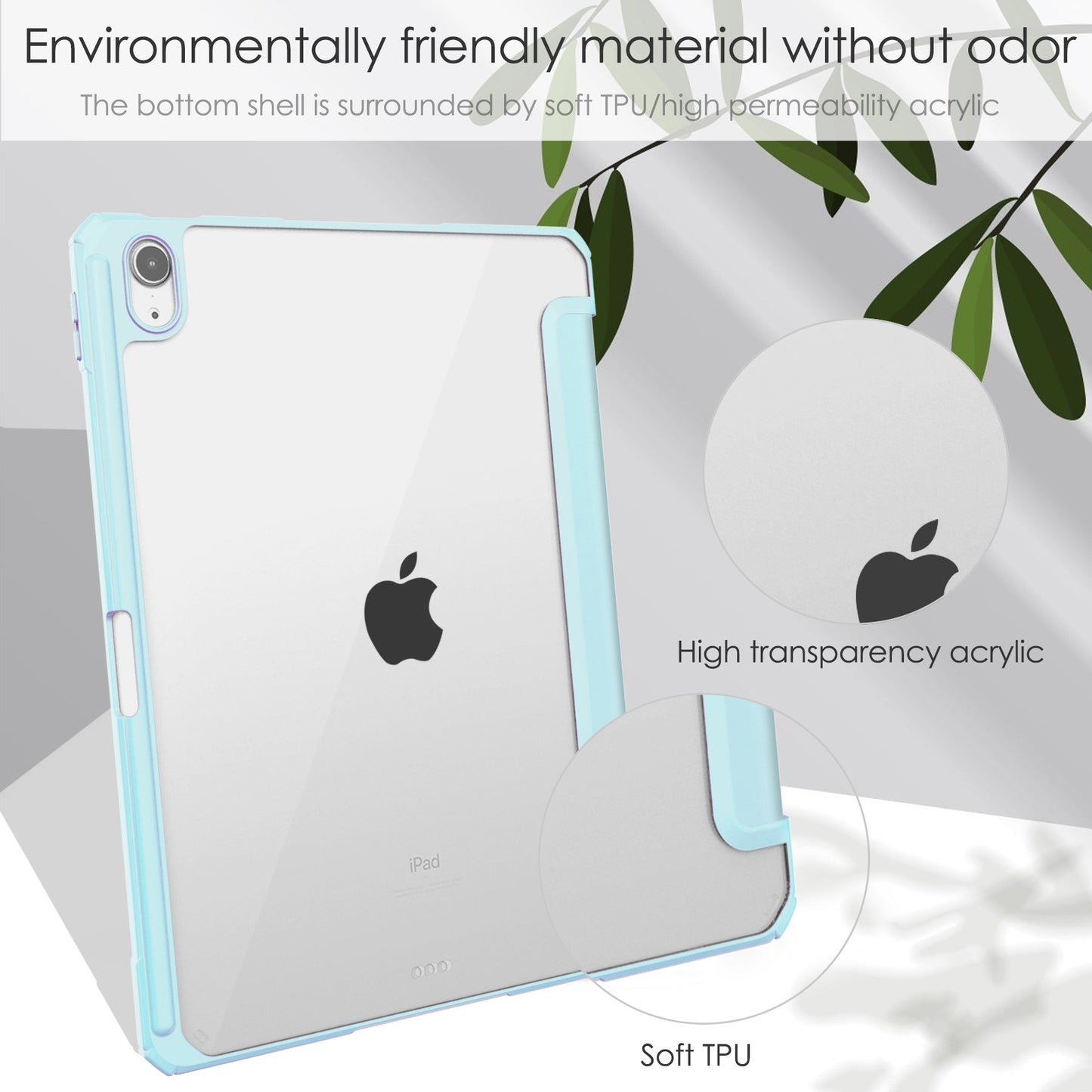 Hybrid Slim Case for iPad Air 11 Inch M2 2024