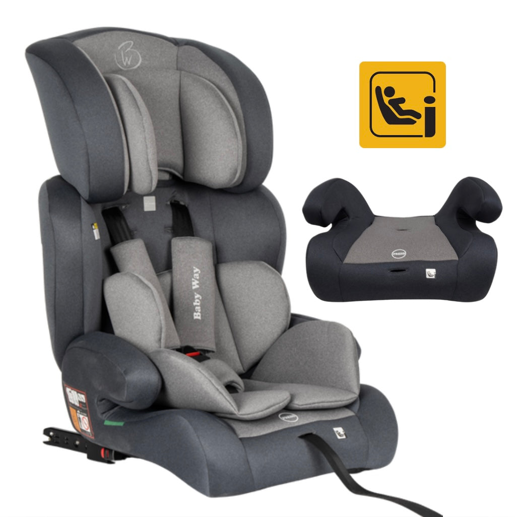 SafeMax i-Size Convertible Booster Car Seat with ISOFIX