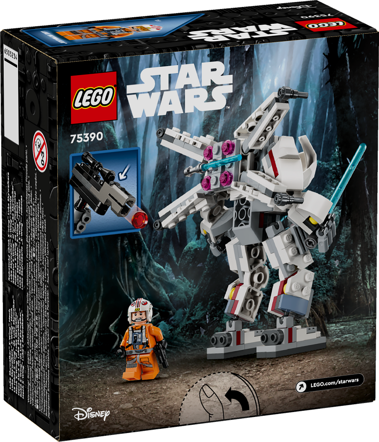 LEGO Star Wars: Luke Skywalker X-Wing Mech (75390)
