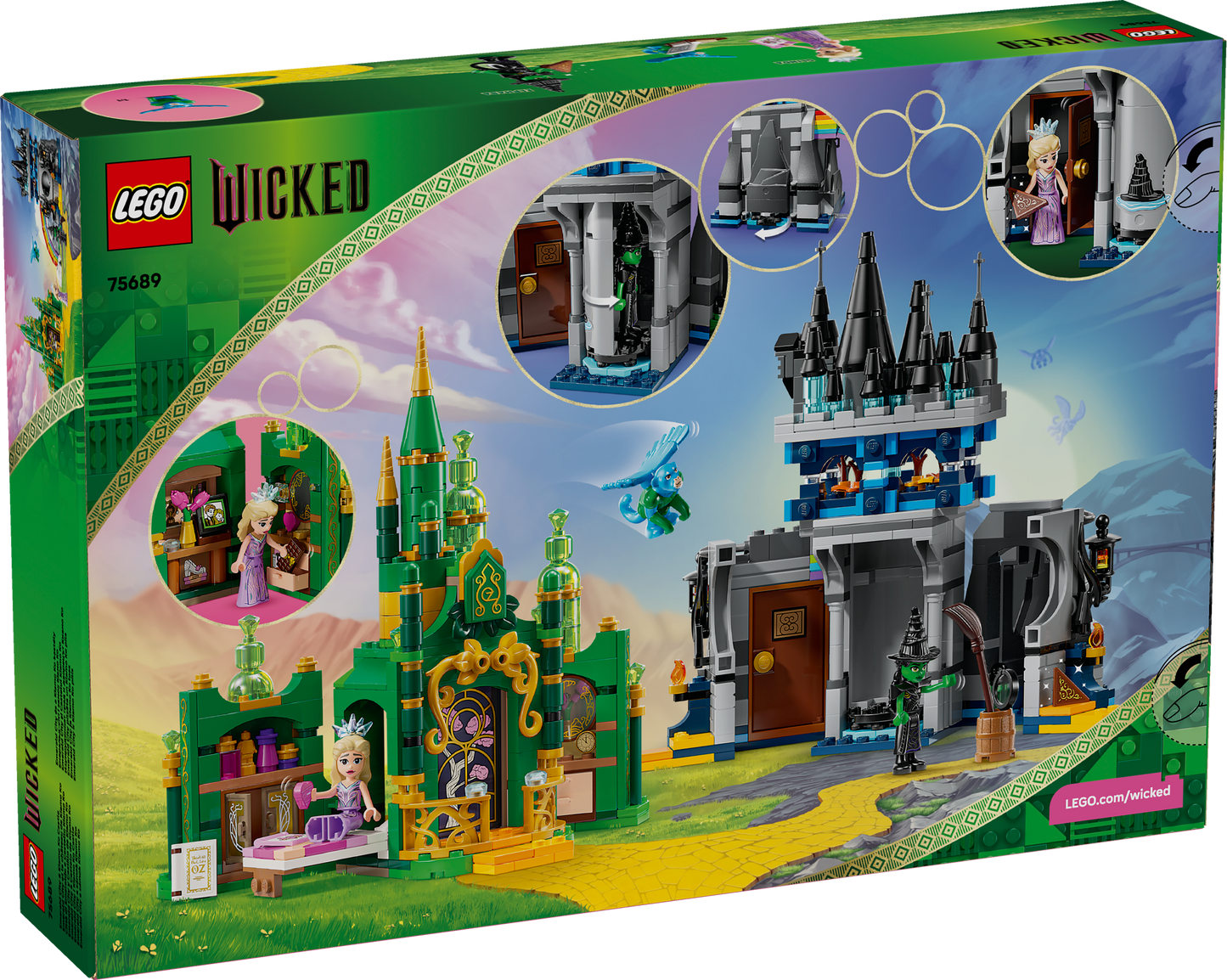 LEGO Wicked: Emerald City & Kiamo Ko Castle (75689)