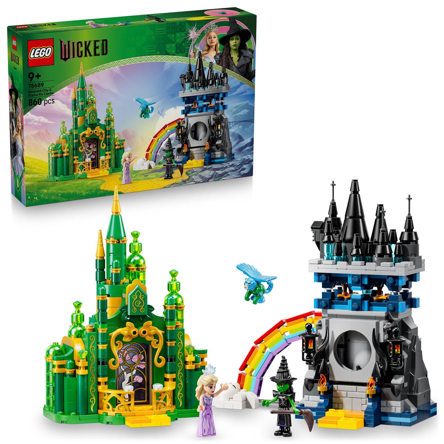 LEGO Wicked: Emerald City & Kiamo Ko Castle (75689)