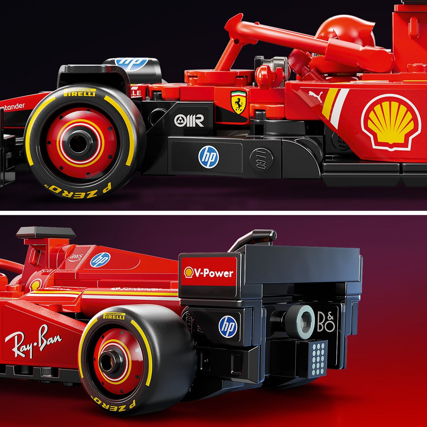LEGO Speed Champions: Ferrari SF-24 F1 Race Car (77242)