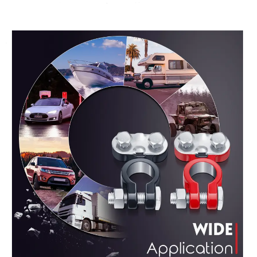 8PCS Car Battery Terminal Connectors