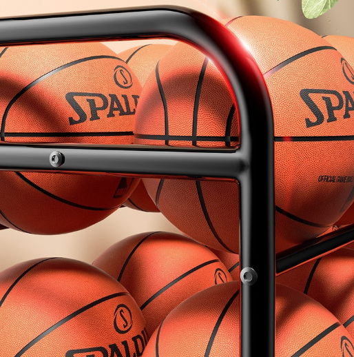 Basketball Storage Rack 4 Layers