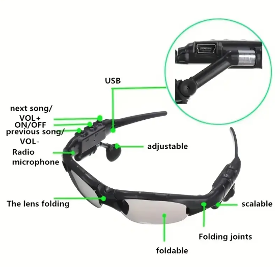Bluetooth Sunglasses