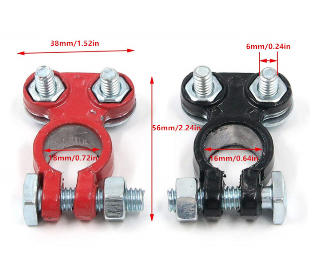 8PCS Car Battery Terminal Connectors