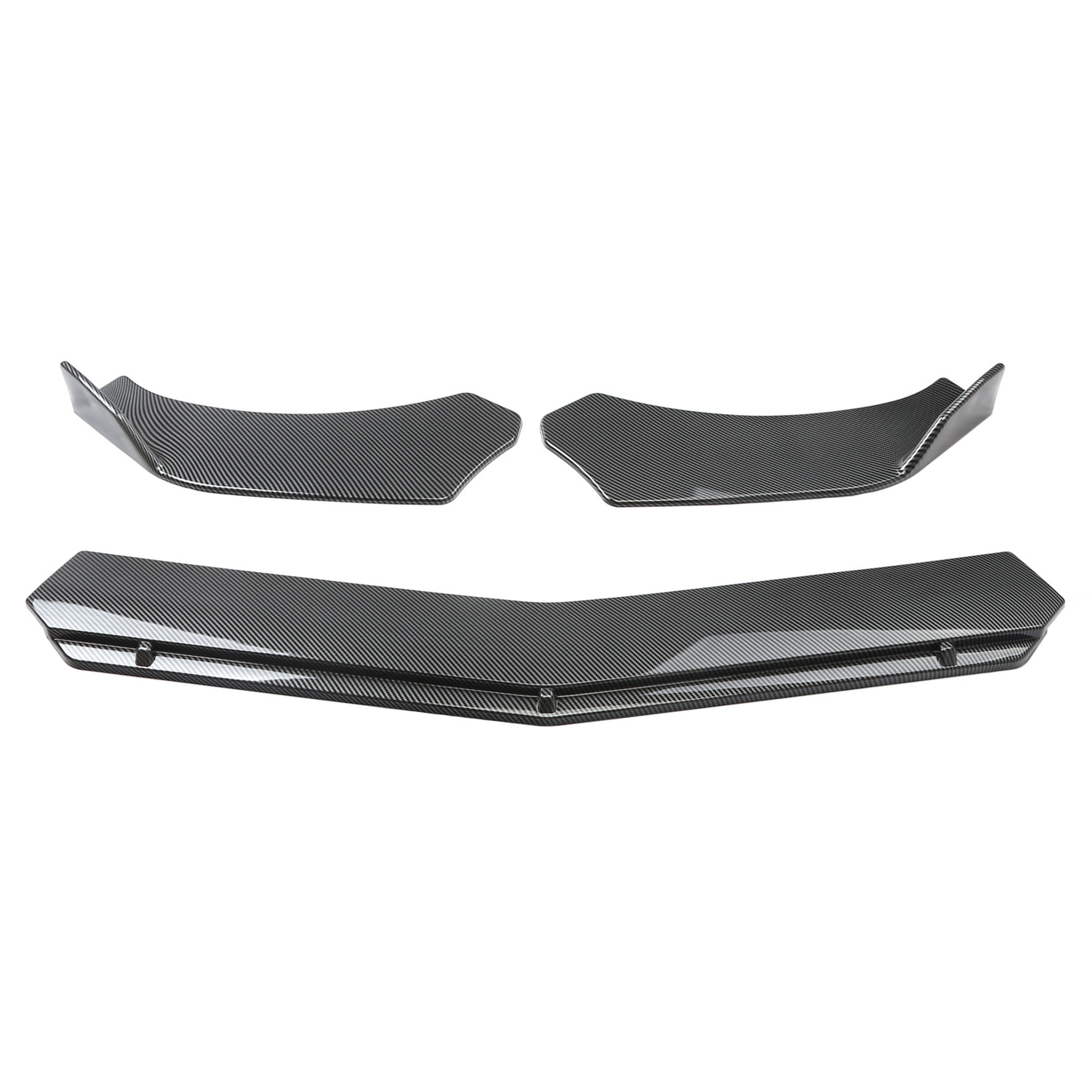 Universal Car Front Bumper Protector Lip Body Spoiler Splitter Kit