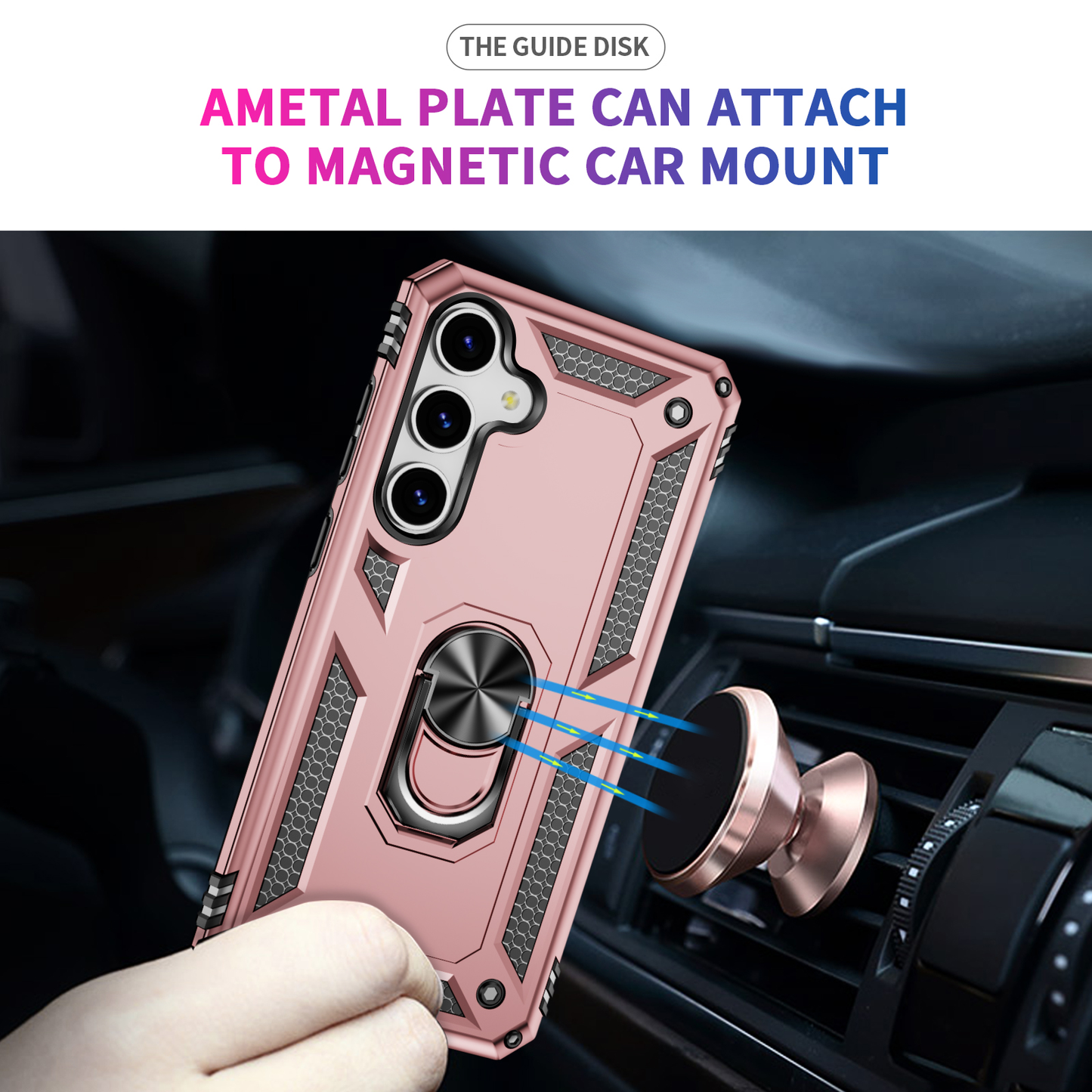 Samsung S25 Plus Case - Rose Gold