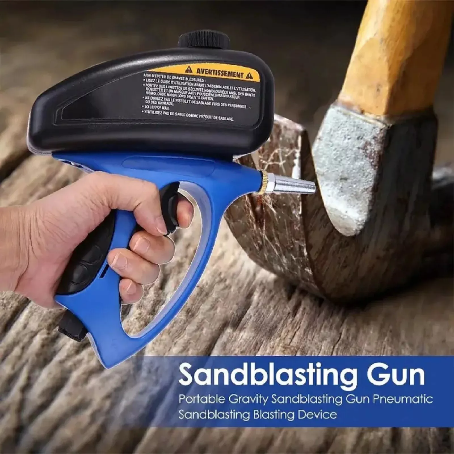 Portable Sandblaster Set
