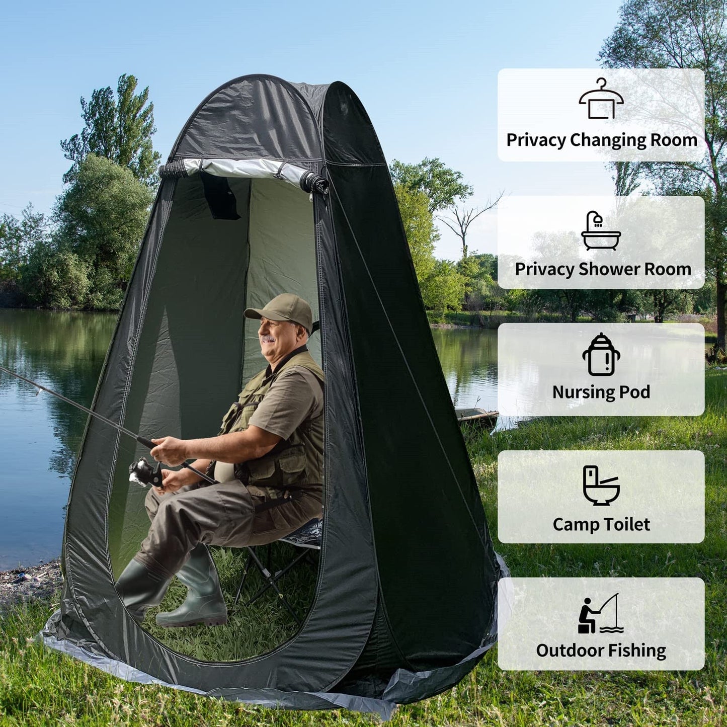 Camping Shower Tent