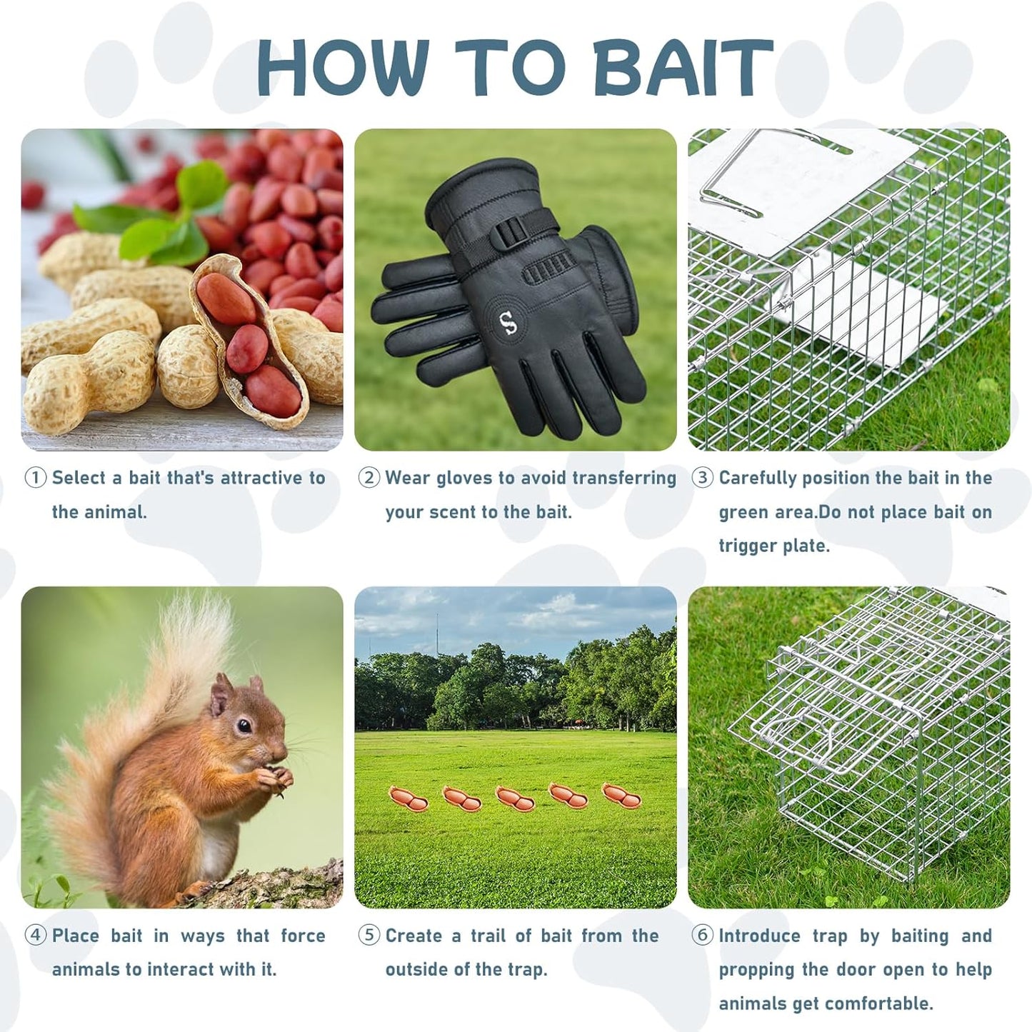 94 x 34 x 37cm Animal Trap Live Catch Possum Fox Rat