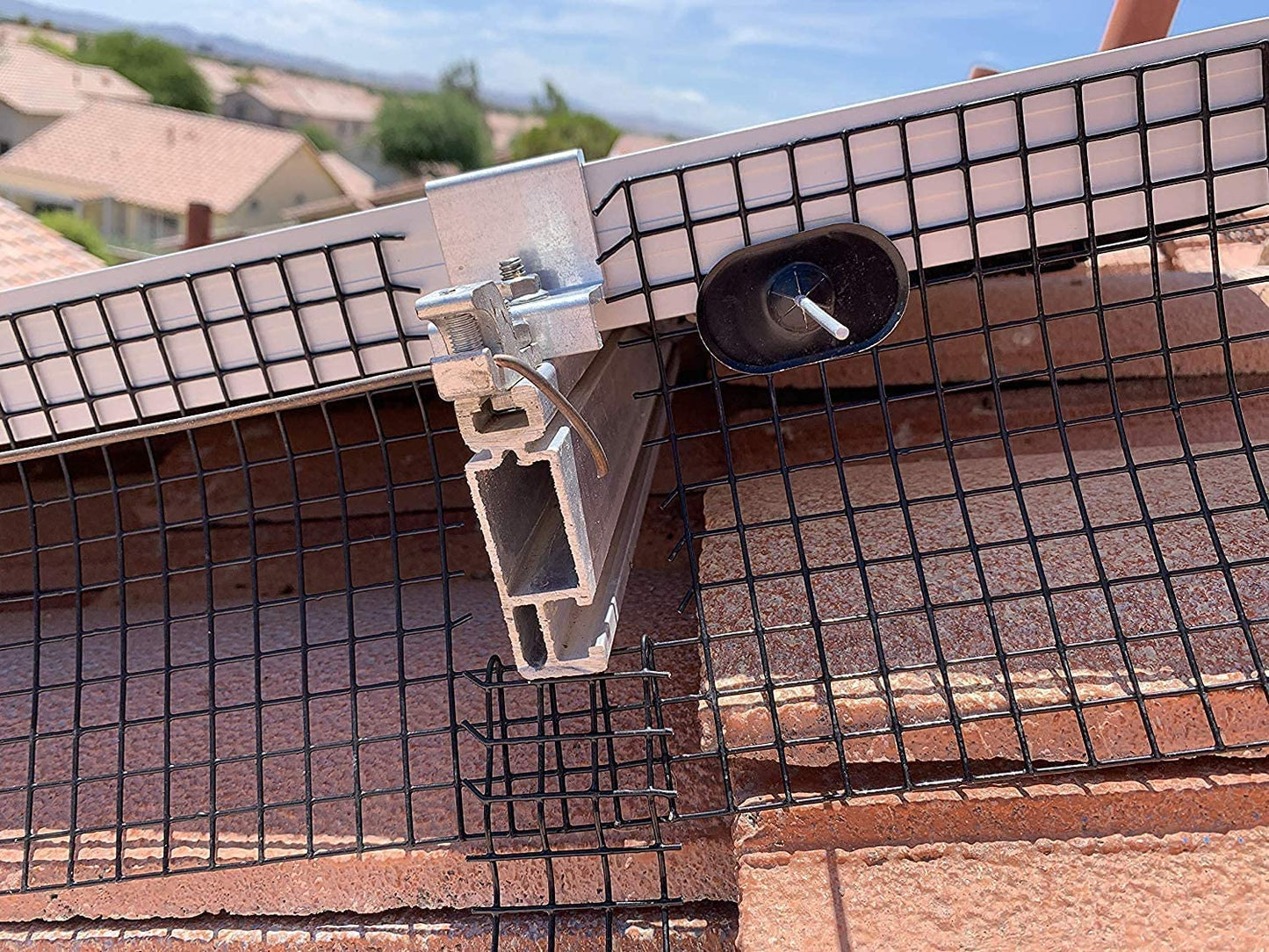 Solar Panel Wire Mesh Guard Kit Bird Pigeons Guard Fence Proofing Barrier