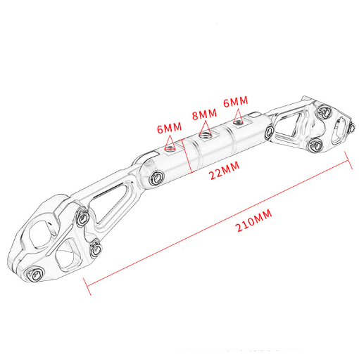 Aluminum Alloy Balance Bar for Honda PCX160
