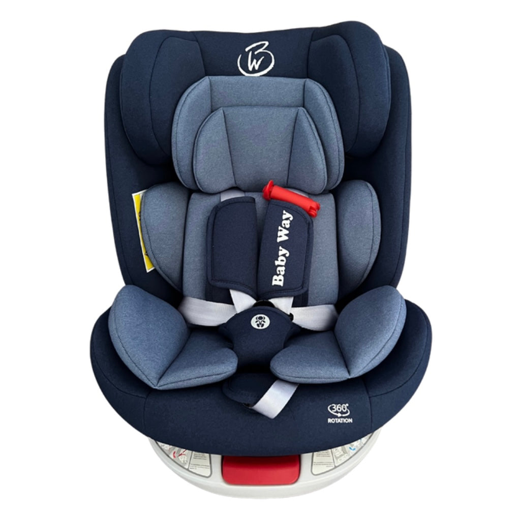 The Slim: 360 Rotation Convertible Car Seat with Double Head & Neck Support