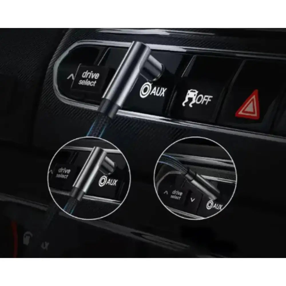 90° Jack Audio Cord for Samsung/Xiaomi/MP3