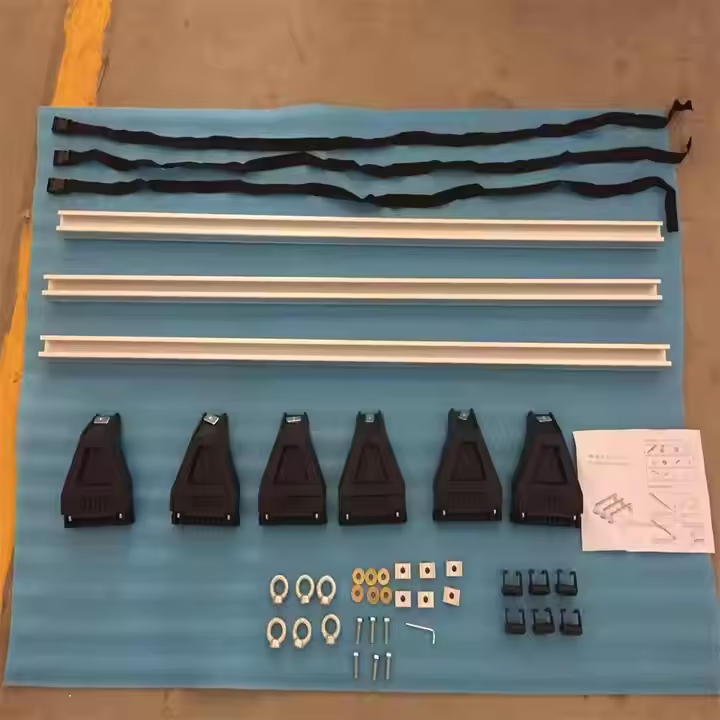 Set of 3 Heavy Duty Roof Racks Suitable for Toyota Hiace 2007-2018